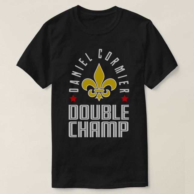 Camiseta Daniel Cormier DC Double Champ 1 (Frente do Design)