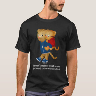 Camiseta Daniel E Pai Tigre Escuro