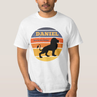 Camiseta Daniel God É Meu Juiz Vintage Retro Sunset