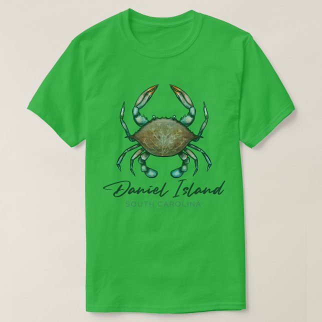 Camiseta Daniel Island South olina SC (Frente do Design)