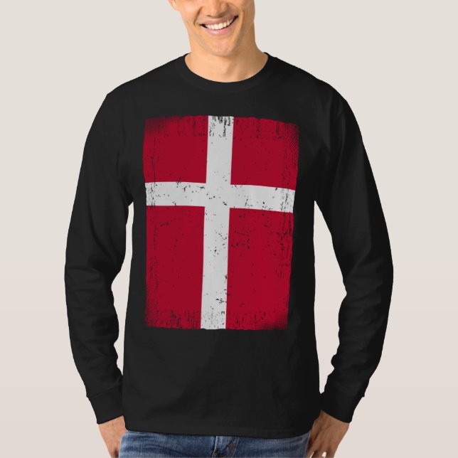 Camiseta Danish Flag Denmark (Frente)