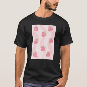 Camiseta Danish Pastel Aesthetic Strawberries