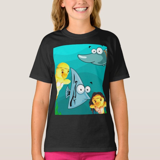 Camiseta Danni a Sereia (Frente)