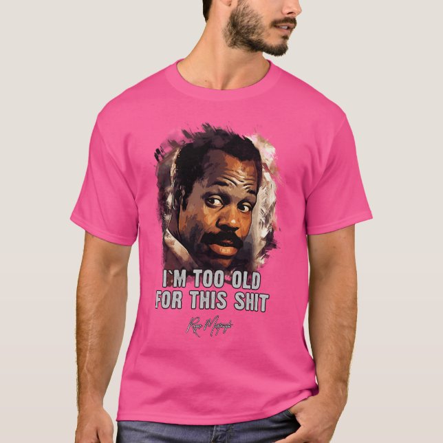 Camiseta Danny Glover As Roger Murtaugh (Frente)