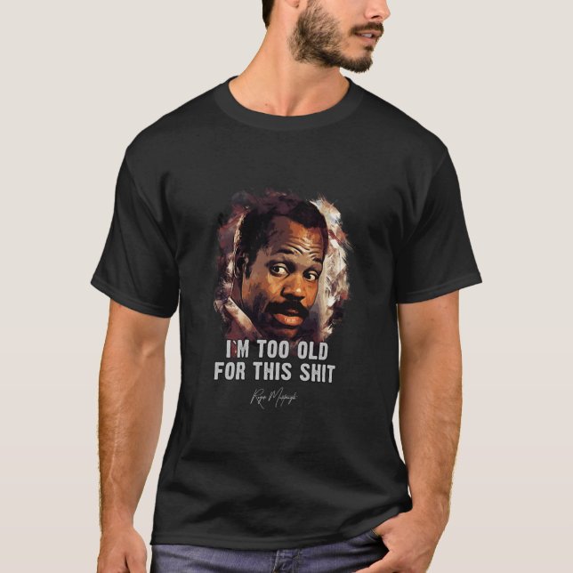 Camiseta Danny Glover como Roger Murtaugh Essential (Frente)