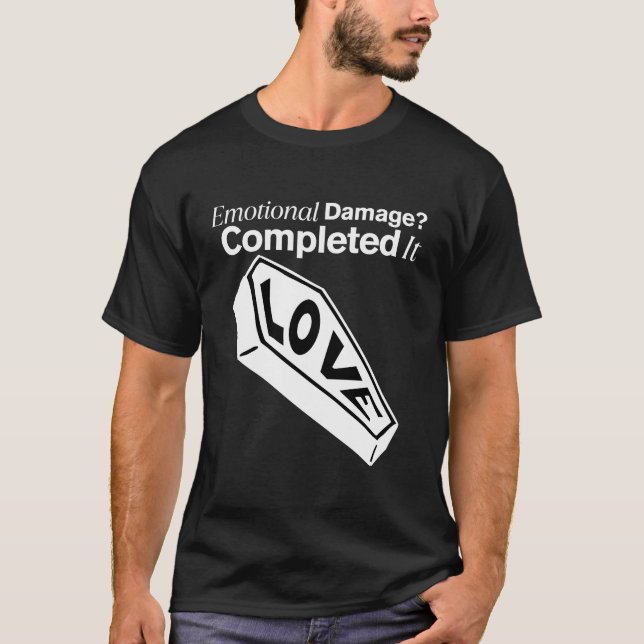 Camiseta Dano emocional ? (Frente)