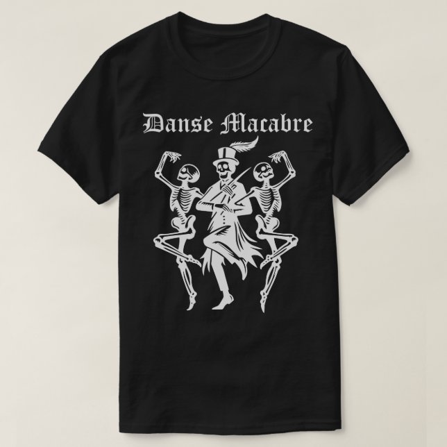 Camiseta danse macabre 1 (Frente do Design)