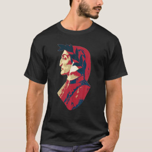 Camiseta Dante Alighieri Famoso Poeta E Escritor Italiano
