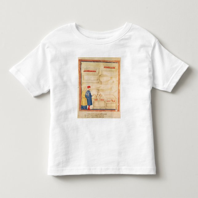 Camiseta Dante e Virgil descobrem a contagem Ugolino (Frente)