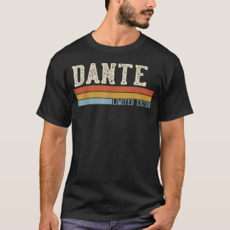 Camiseta Dante Retro Vintage Homens Meninos Primeiro