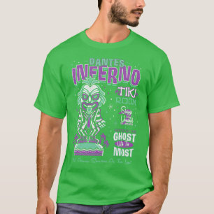 Camiseta Dantes Inferno Tiki Creepy Cute Gótico Vintage Ret