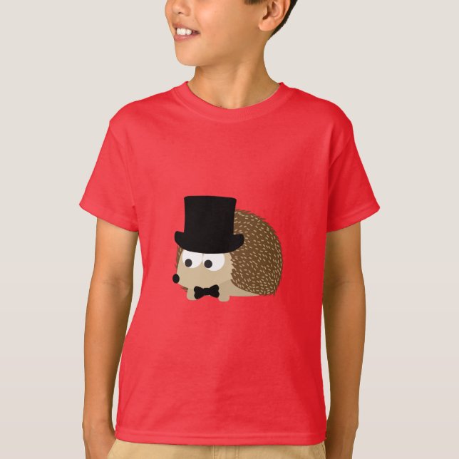 Camiseta Dapper Hedgehog (Frente)