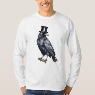 Camiseta Dapper Raven em Bloom
