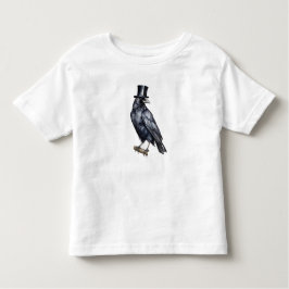 Camiseta Dapper Raven em Bloom