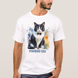 Camiseta Dapper Tuxedo Cat