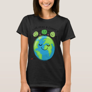 Camiseta Dar Às Ervilhas Uma Oportunidade De Culturas Veget