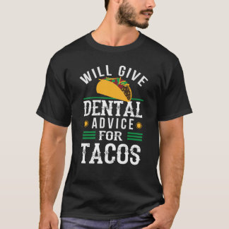Camiseta Dar conselhos dentários para o Estudante Dentista