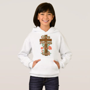 Camiseta Dar Louvado a Deus da Rapariga do Wooden Cross
