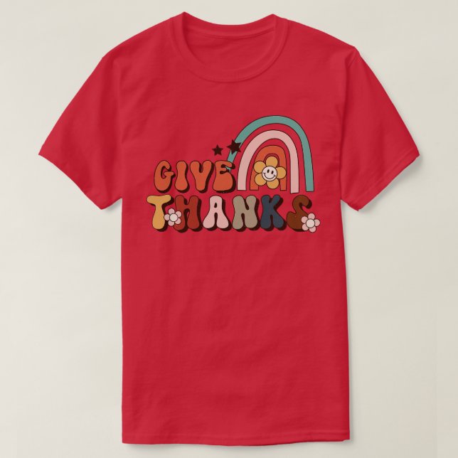 Camiseta Dar Obrigados (Frente do Design)