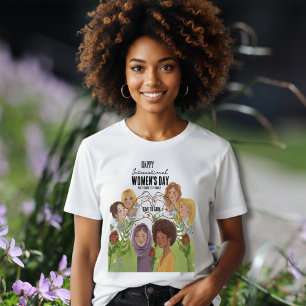 Camiseta Dar para Ganhar O futuro é Feminino IWD