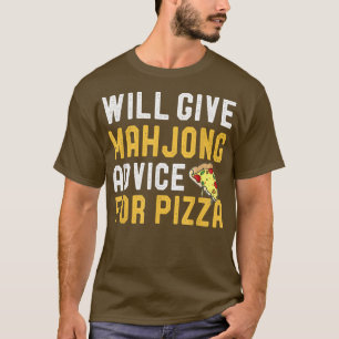 Camiseta Dará Conselhos A Mahjong Para A Base De Azulejo En