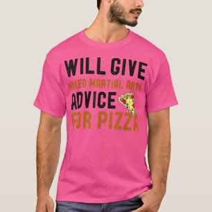 Camiseta Dará Conselhos De Artes Marciais Para Pizza Karat