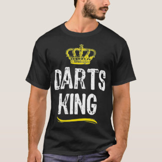 Camiseta Dardo Rei Homens Jogando Legal Presente Engraçado