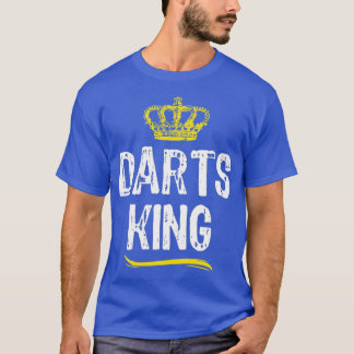Camiseta Dardo Rei Homens Jogando Legal Presente Engraçado