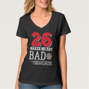 Camiseta Dardos Alvo De Dardos Jogador De Lançamento De Dar