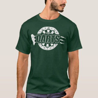 Camiseta dardos de design dardos do jogador de dardos dardo