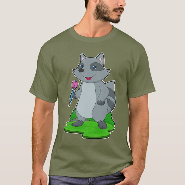 Camiseta Dardos de Guaxinim (Frente)