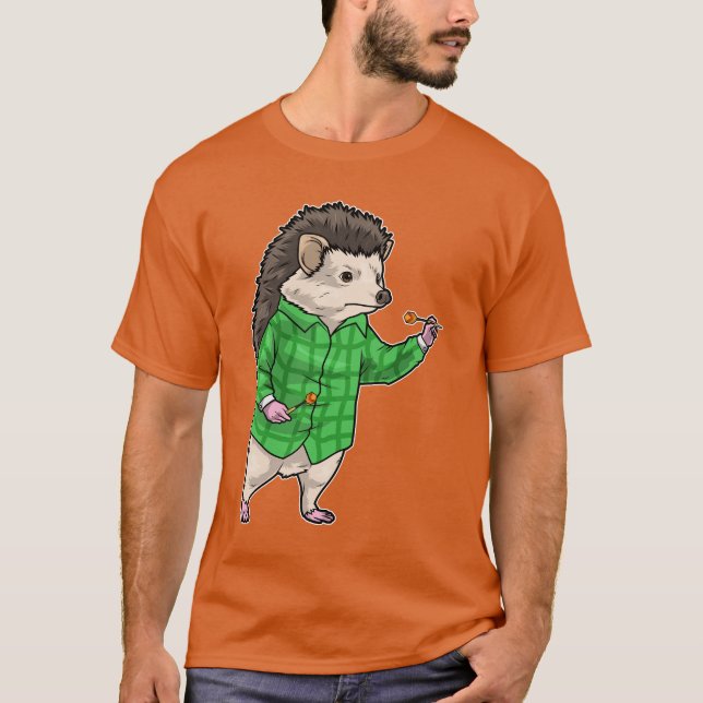 Camiseta Dardos de ouriço-cacheiro (Frente)