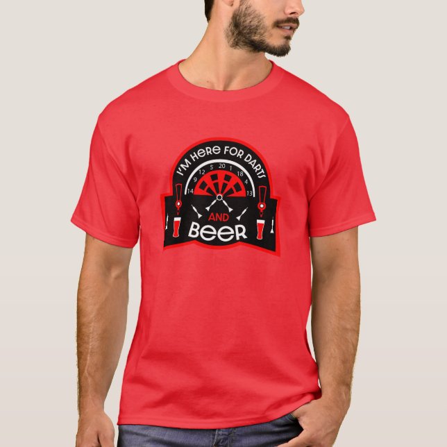 Camiseta Dardos de Pub Clássicos (Frente)