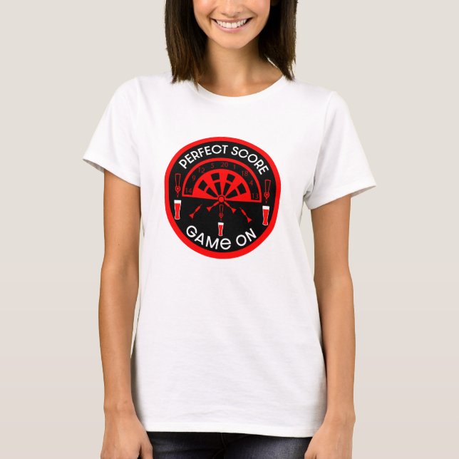 Camiseta Dardos de Pub Clássicos (Frente)