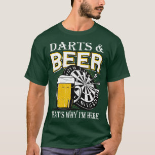 Camiseta Dardos e Cerveja