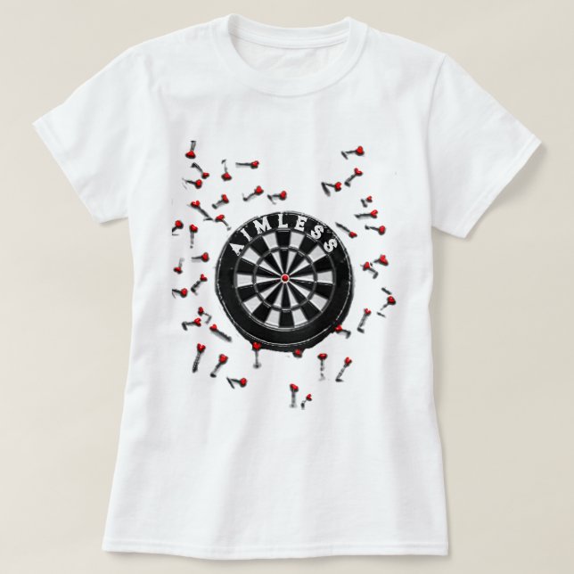 Camiseta Dardos Engraçados (Frente do Design)