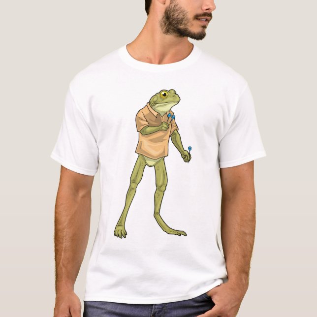Camiseta Dardos Frog Darts Esportes (Frente)