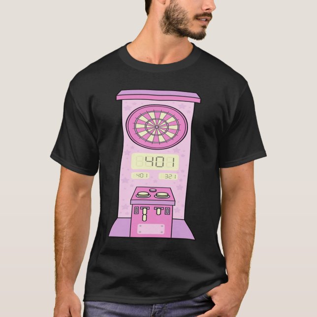 Camiseta dardos para jogadores de dardos Pally 20 darts Dar (Frente)