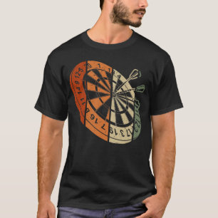 Camiseta Dardos Retro Dartboard Bullseye
