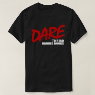 Camiseta DARE em ler livros proibidos