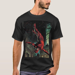 Camiseta Daredevil Marvel Superhero Red Suit Night City