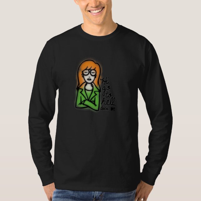 Camiseta Daria Hi Go To Hell (Frente)