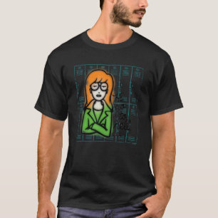 Camiseta Daria Hi Se Perde Com Bloqueadores