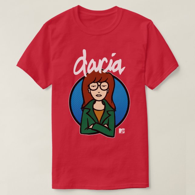 Camiseta Daria MTV (Frente do Design)