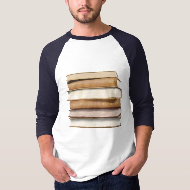 Camiseta Dark Academia Antique Books (Frente)