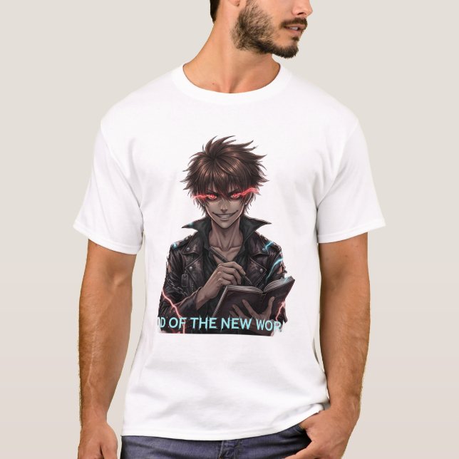 Camiseta “Dark Aesthetic Anime Art Tree” (Frente)