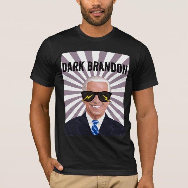Camiseta Dark Brandon Joe Biden Óculos Sunshirt (Frente)