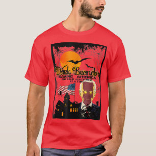 Camiseta Dark Brandon Salvando a América Spooky Halloween C
