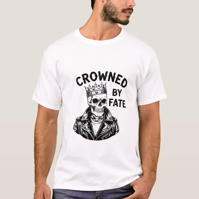 Camiseta Dark Gothic Metal Head (Frente)