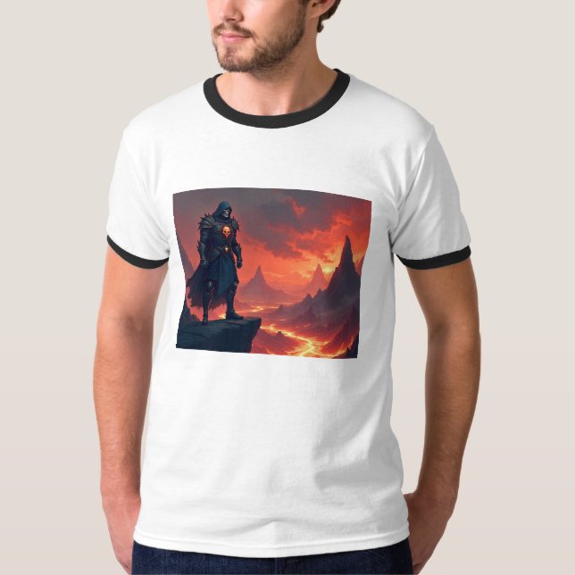 Camiseta Dark Knight of Flame (Frente)